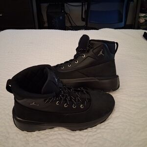 Jordan City Boots Black NWB Size 11.5